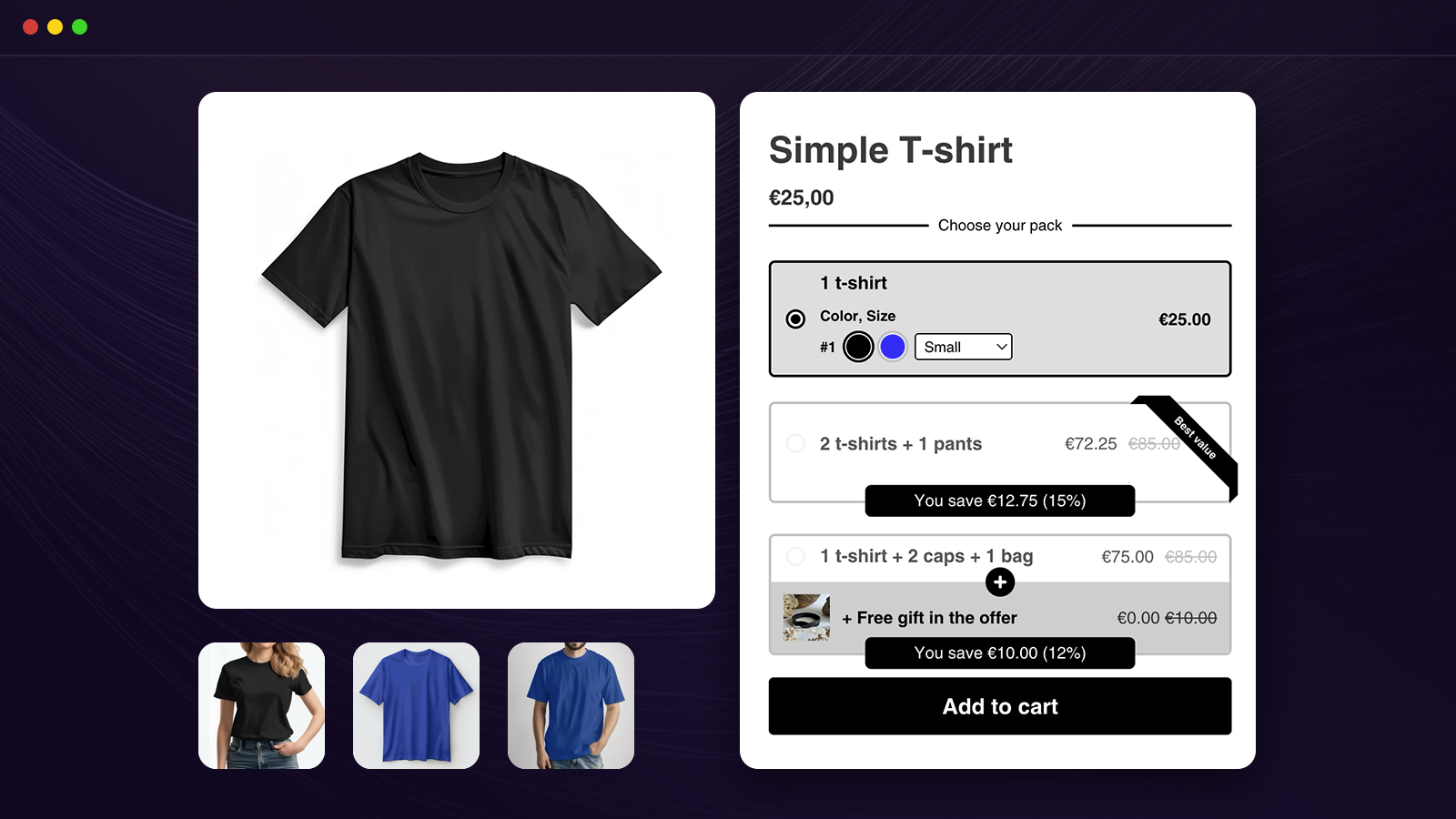 WideBundle en action